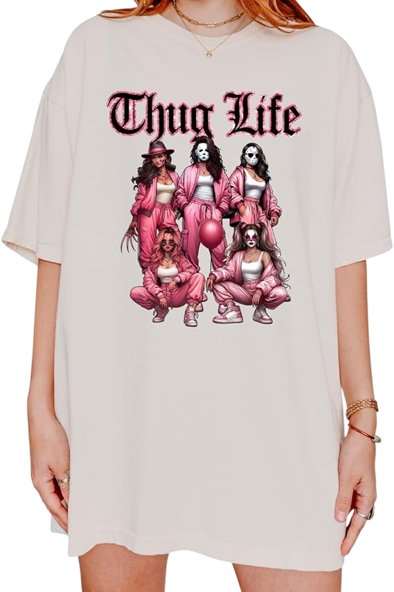 Lady Shirt Horror Halloween